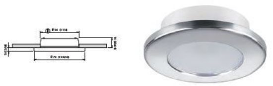luz-ted-c-led-natu-2w-1030v-inox-1p